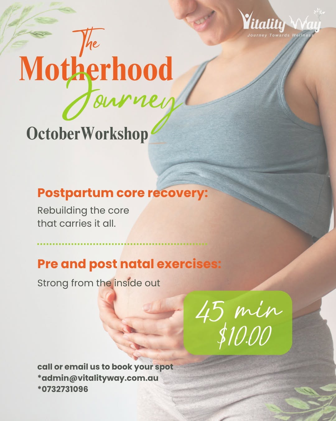 Motherhood Journey October Workshop